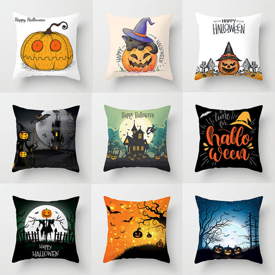 Halloween Pillowcase Spooky Decorative Cover for Halloween Home Decor