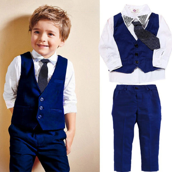 Boys Casual Clothing Suit  Stylish Comfortable Outfit Set for Kids
