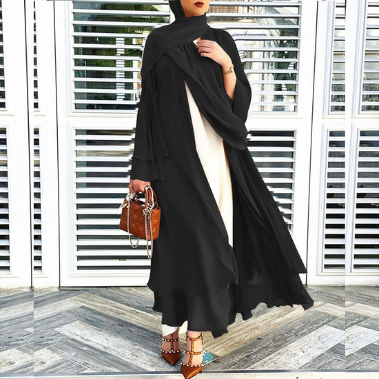 Latest Muslim Abaya  Soft, Elegant  and Large Modest Fashion Dress