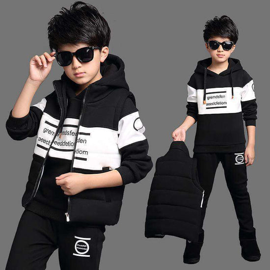 Boys Sports Suit Comfortable Casual Clothing Set for Kids