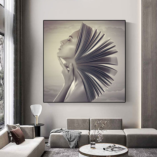Elegant Beauty Canvas Wall Art Modern Home Decoration Painting